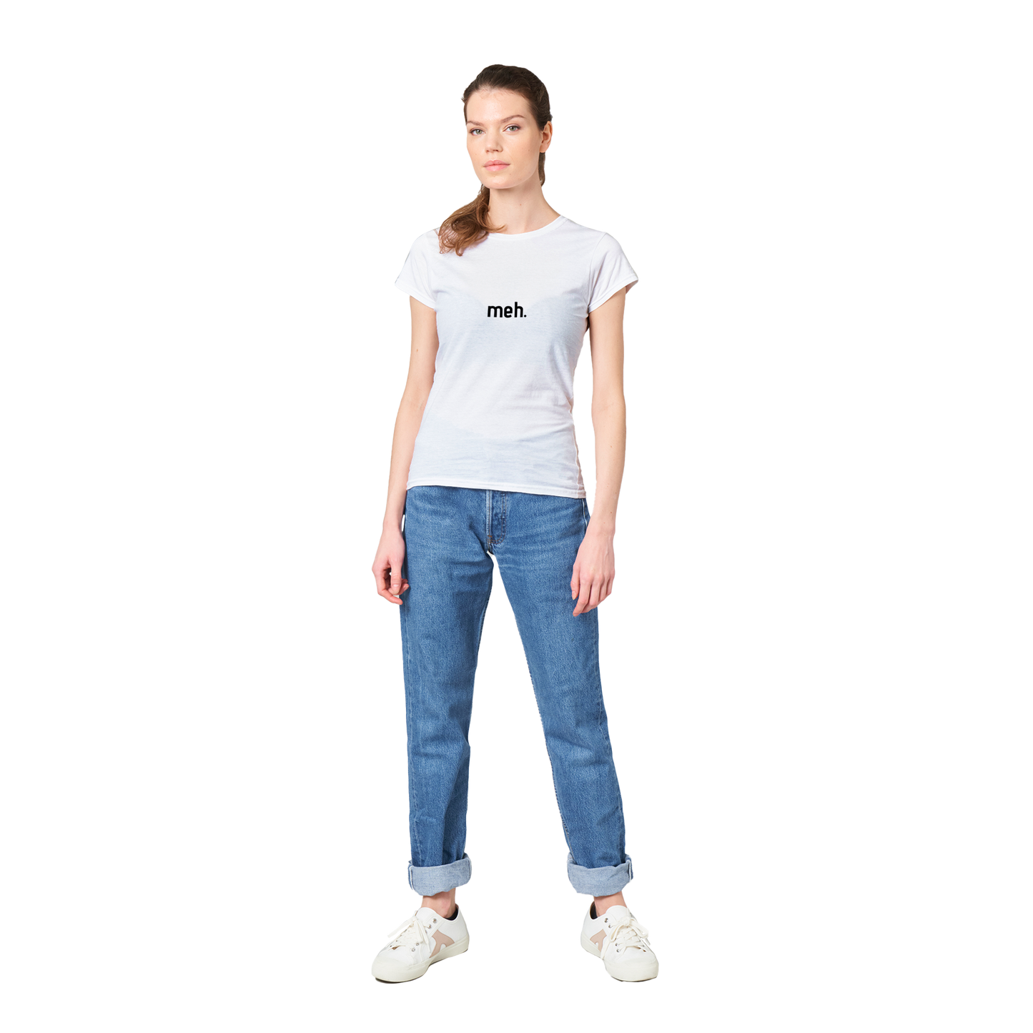 meh. Classic Womens Crewneck T-shirt