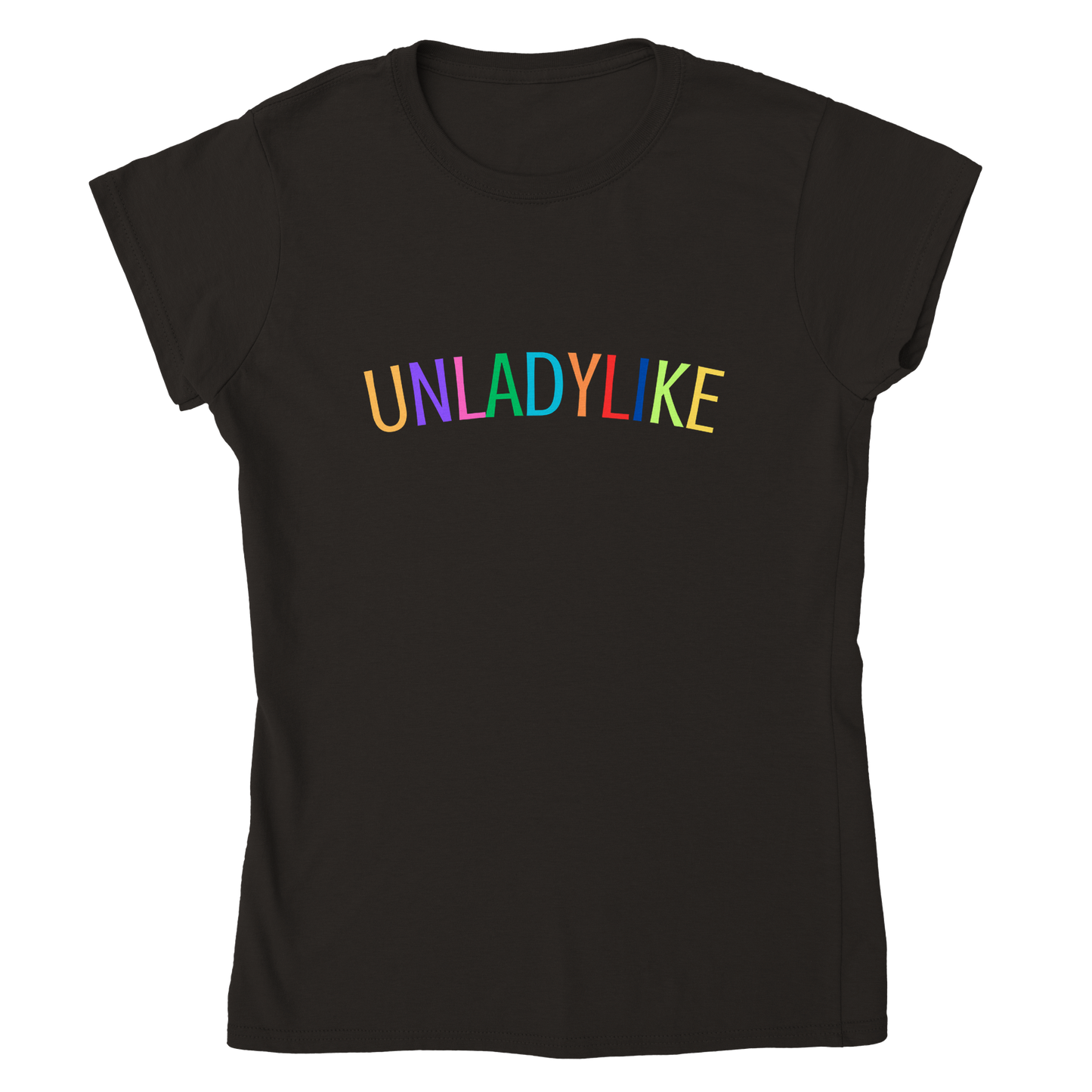 Unladylike Classic Womens Crewneck T-Shirt