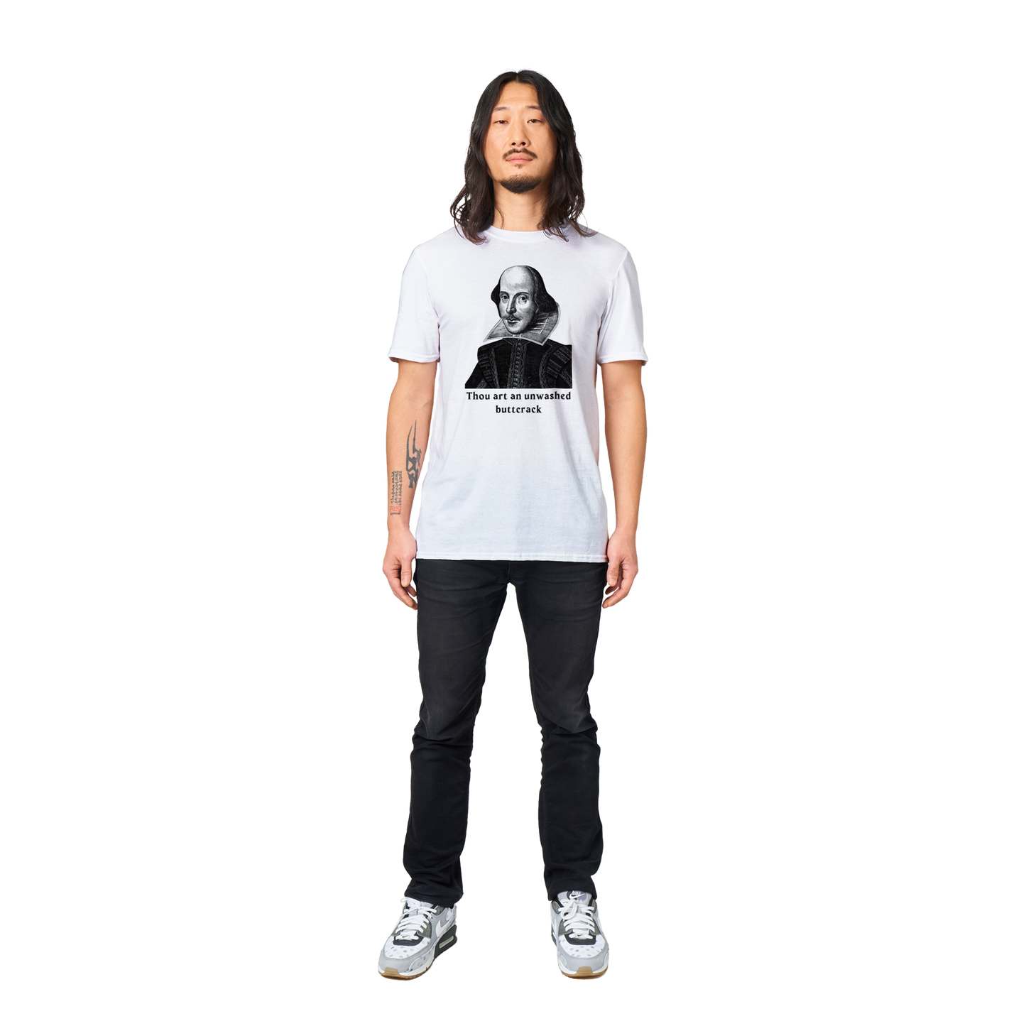 Thou art an unswashed buttcrack Funny Men's Shirt