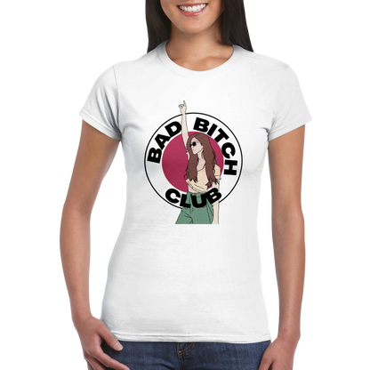 Bad Bitch Club - Classic Womens Crewneck T-shirt