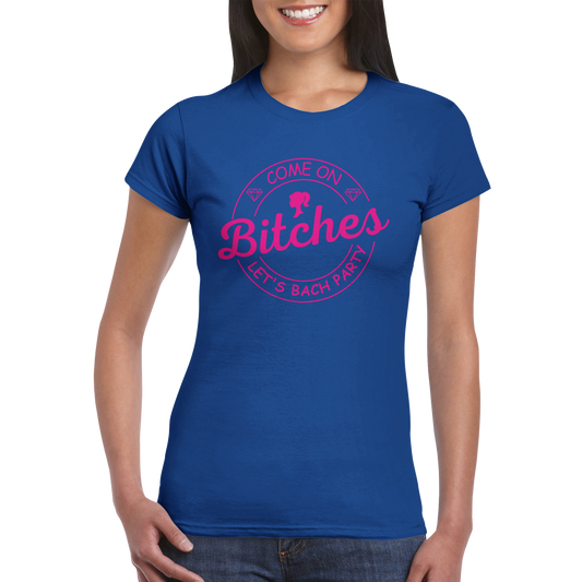 Come On Bitches Let's Bach Party - Classic Womens Crewneck T-shirt