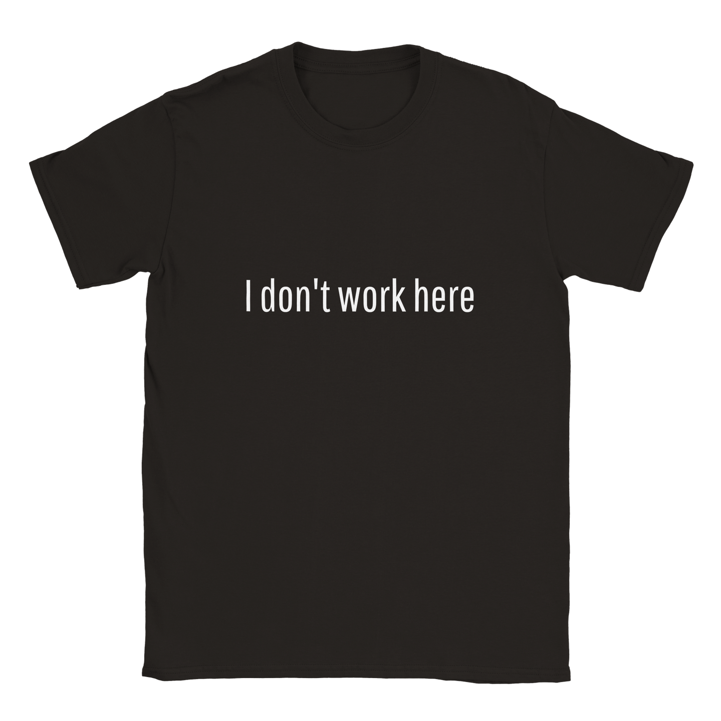 I don't work here I.T. Crowd Roy Shirt