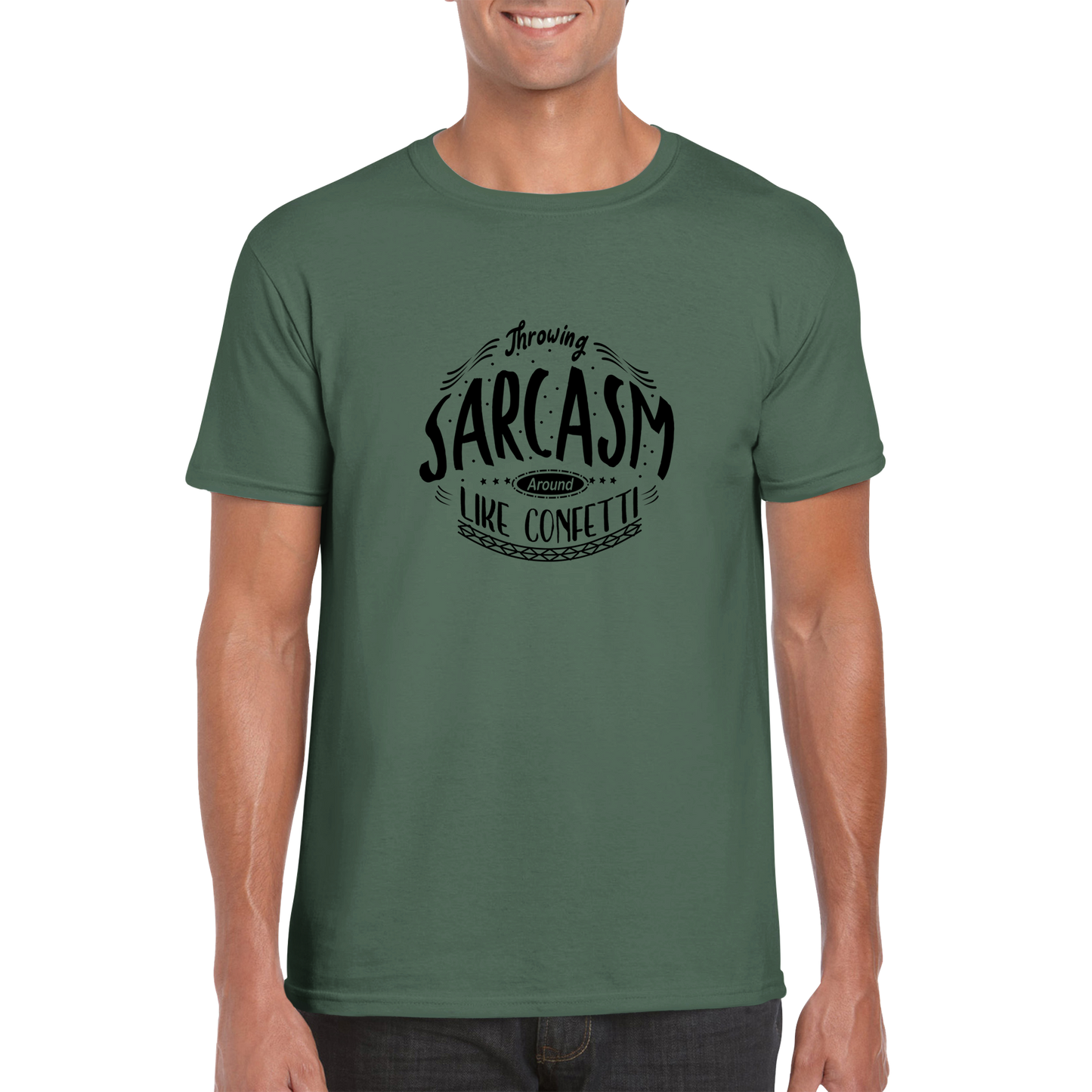 Like Confetti Sarcasm Shirt - Classic Unisex Crewneck T-shirt