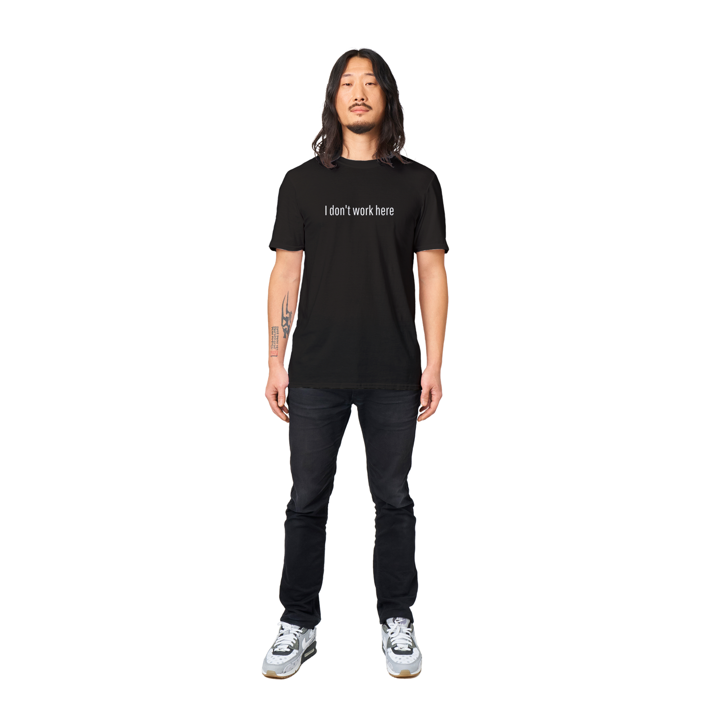 I don't work here I.T. Crowd Roy Shirt