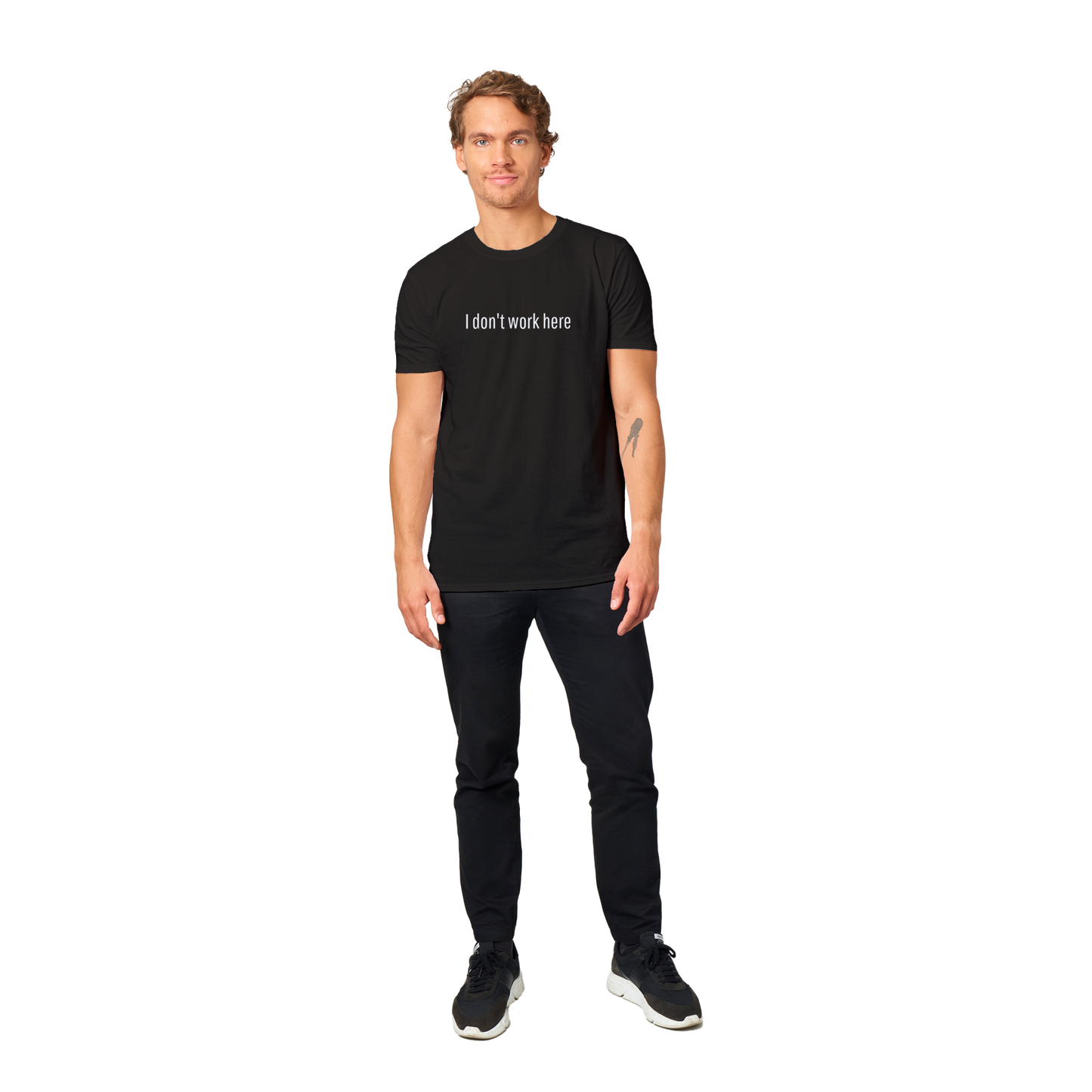 I don't work here I.T. Crowd Roy Shirt