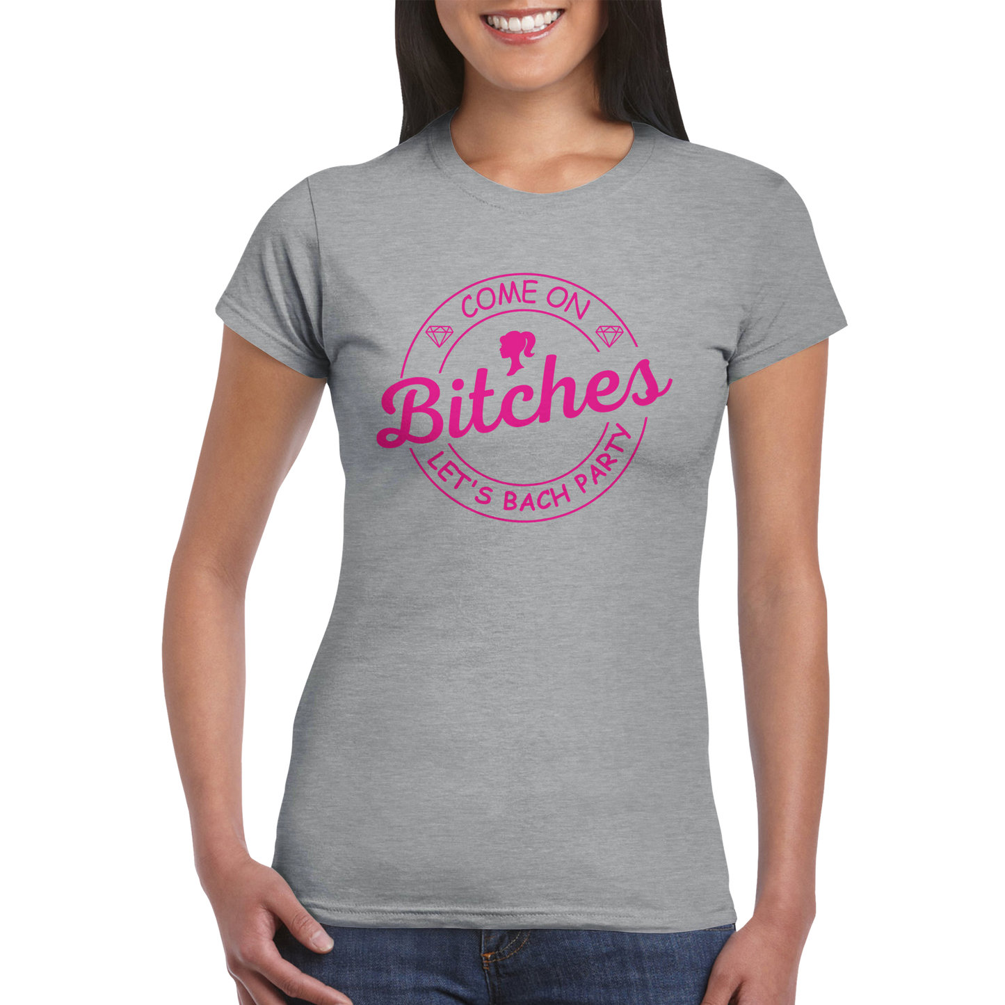 Come On Bitches Let's Bach Party - Classic Womens Crewneck T-shirt
