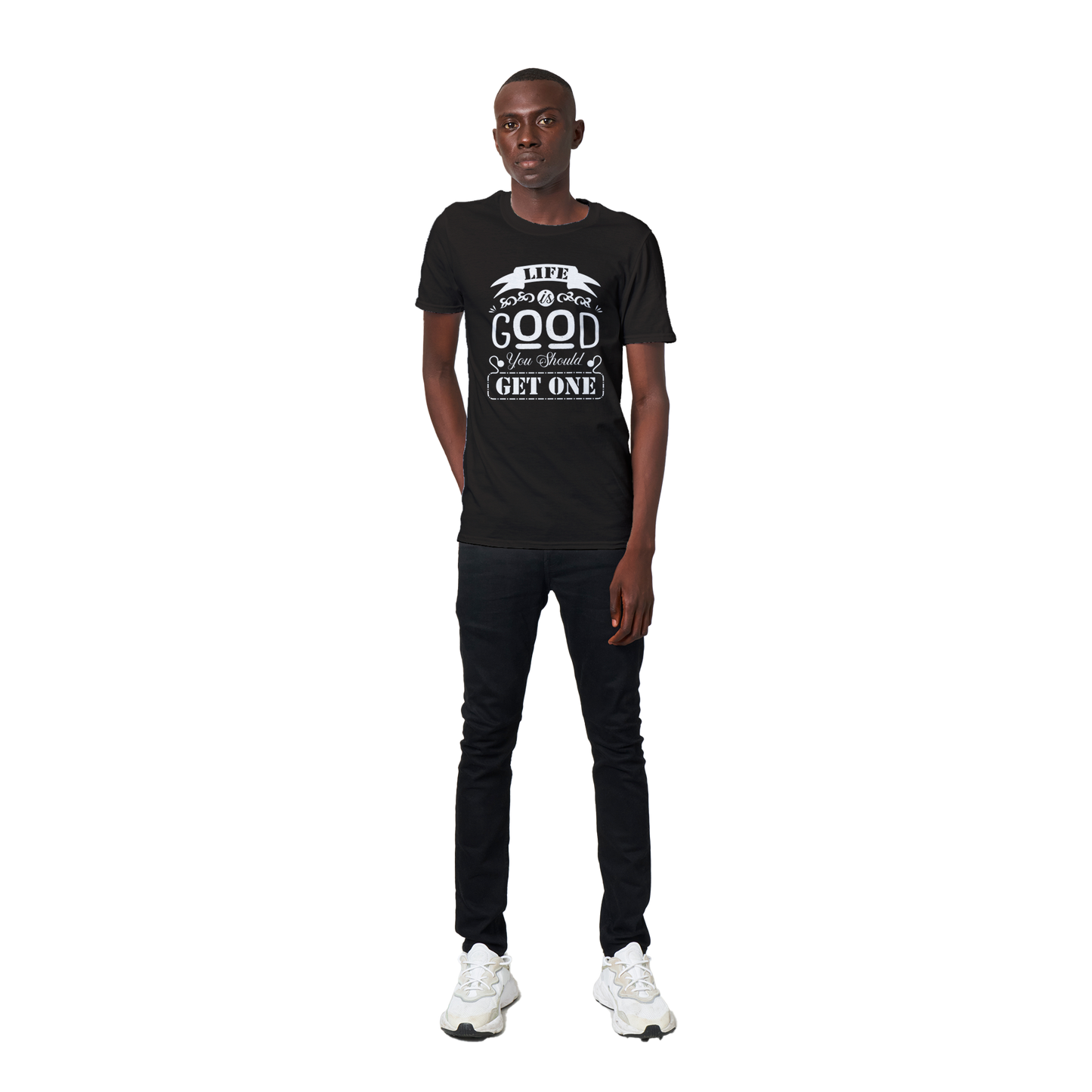 Life is Good Sarcasm Shirt - Classic Unisex Crewneck T-shirt