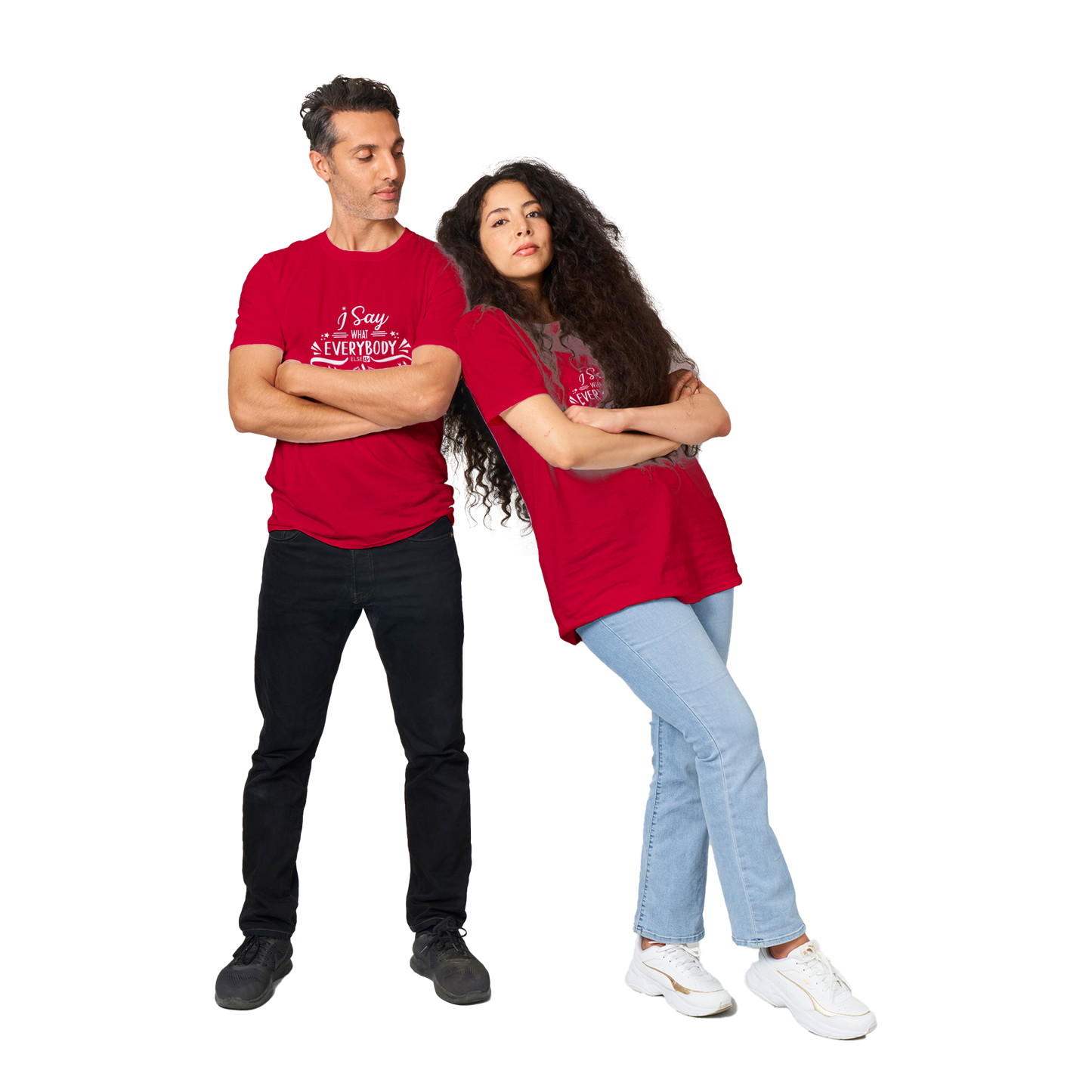What Everyones Thinking Sarcasm Shirt - Classic Unisex Crewneck T-shirt