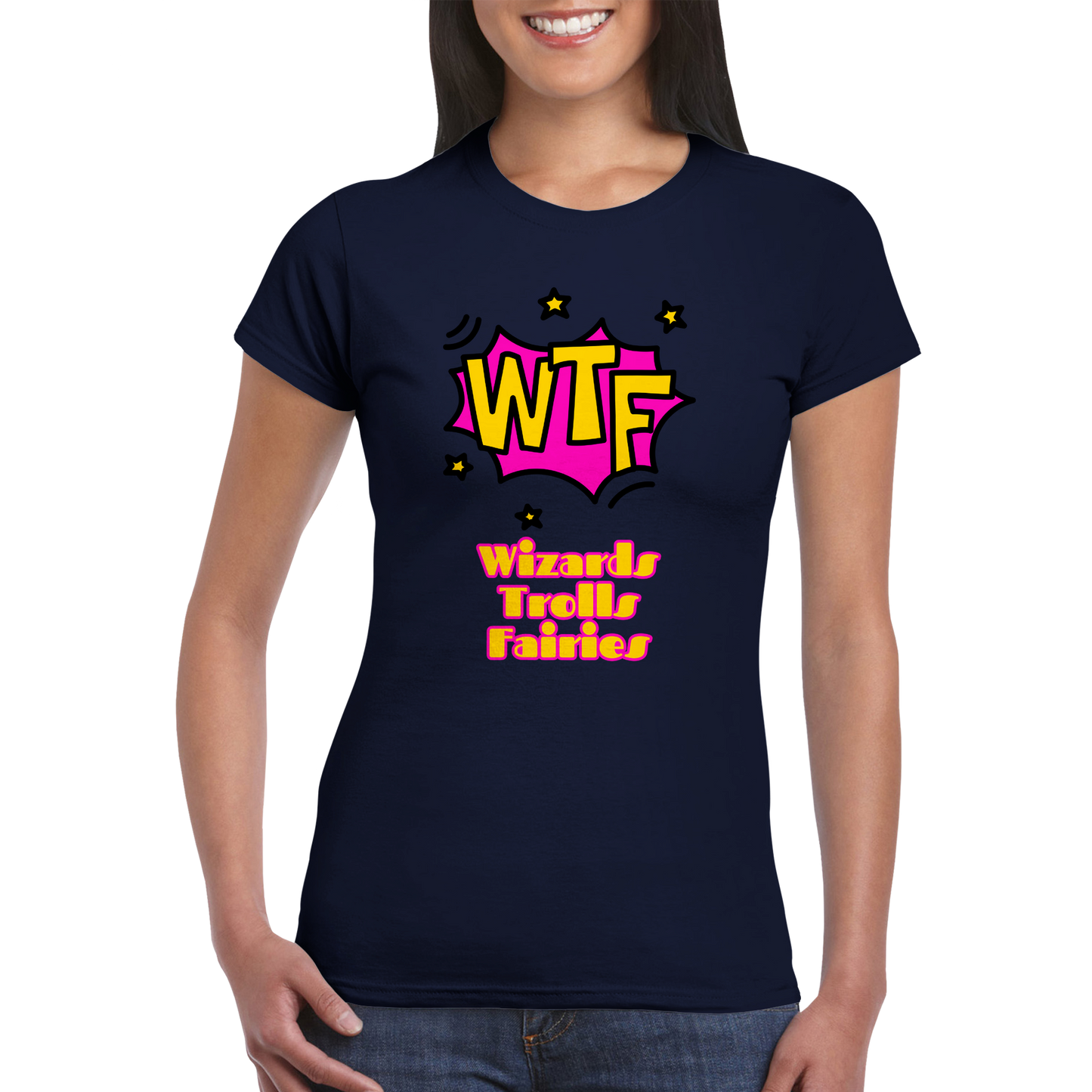 WTF Classic Womens Crewneck T-shirt