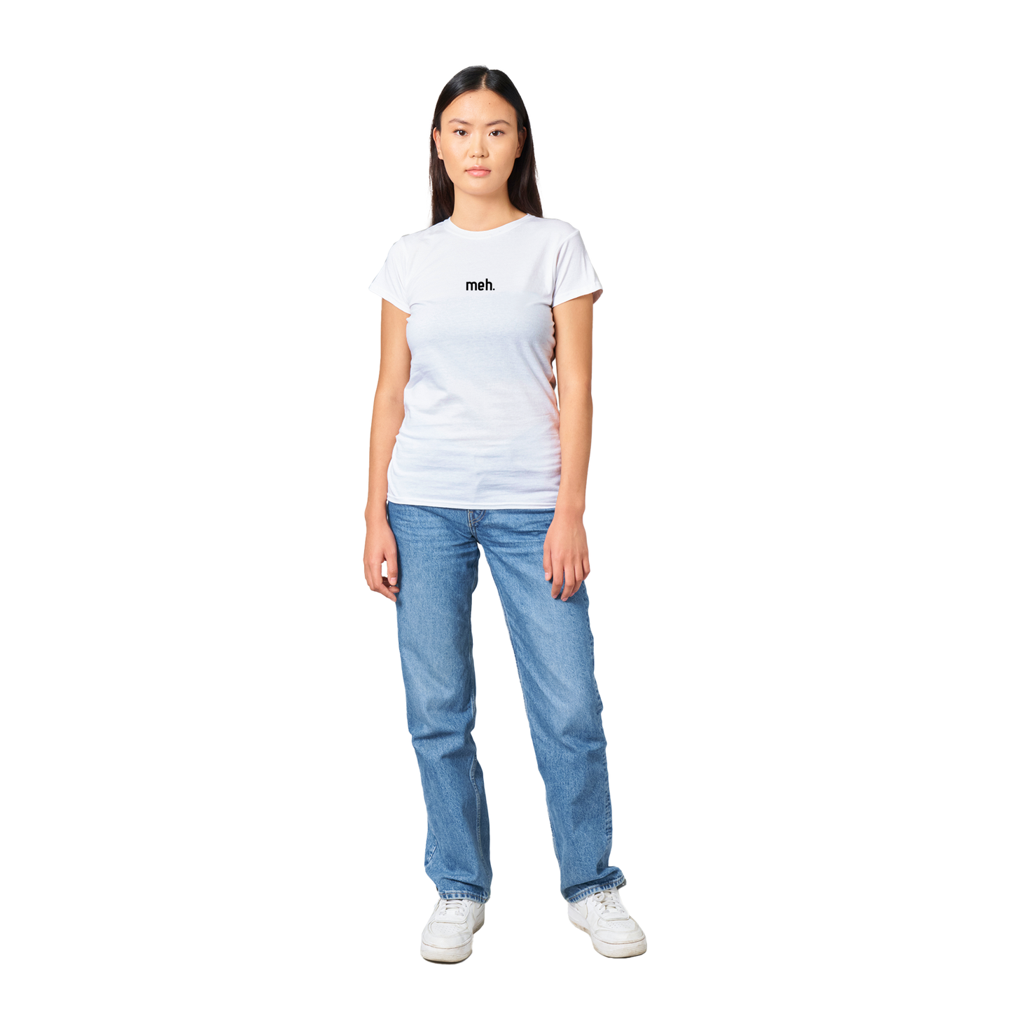 meh. Classic Womens Crewneck T-shirt