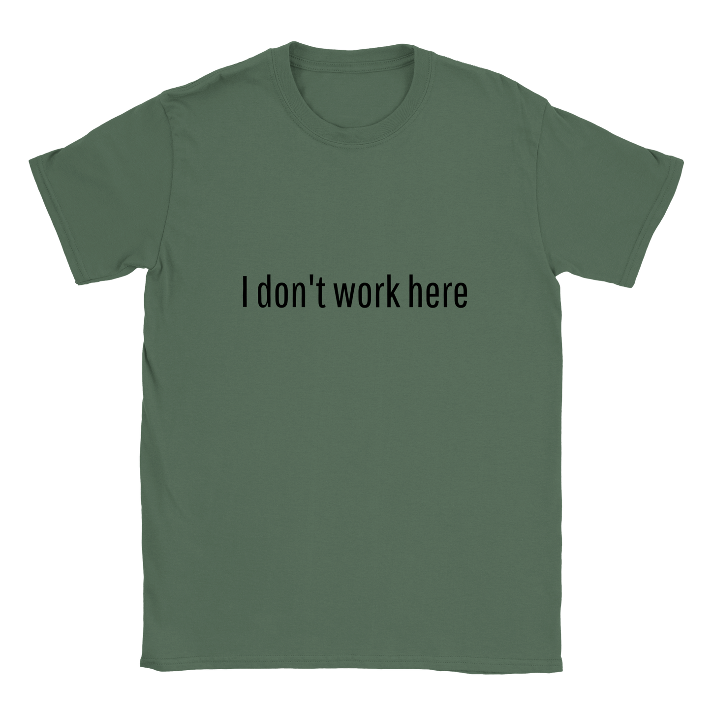 I don't work here I.T. Crowd Roy Shirt