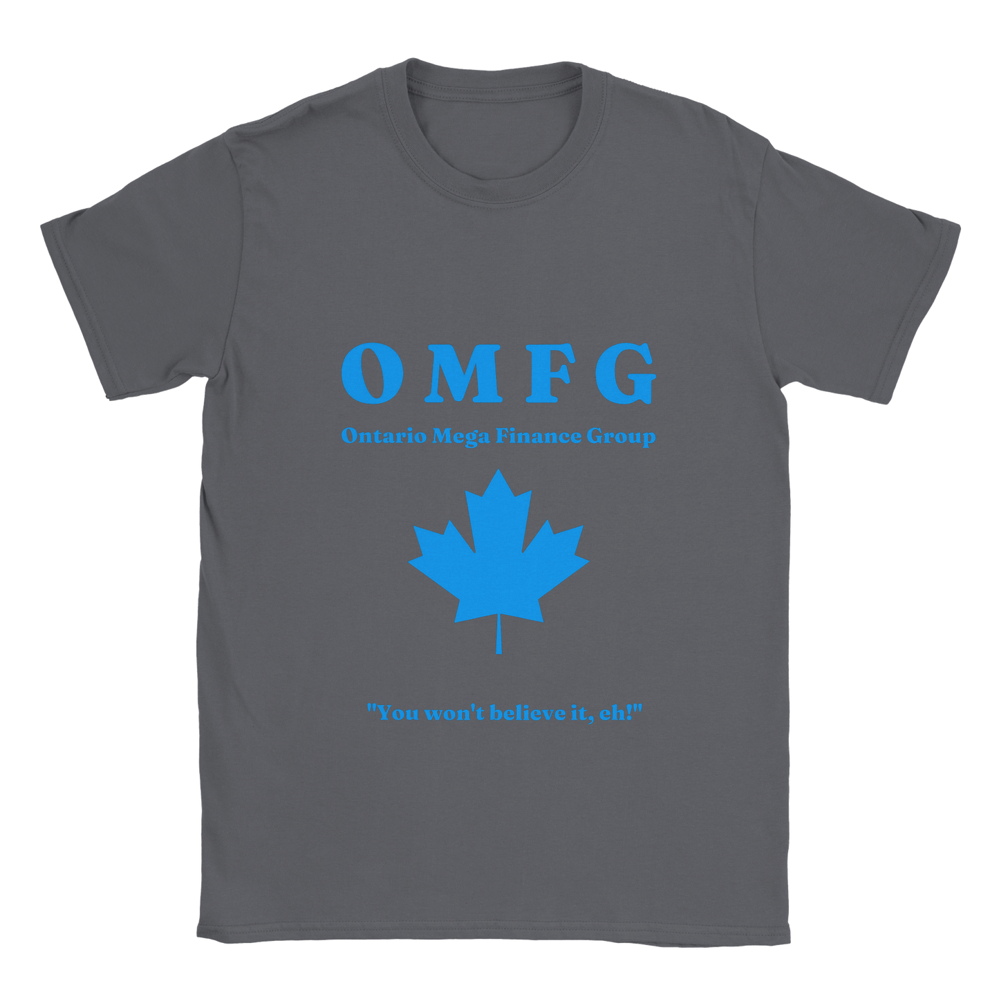 OMFG Ontario Mega Finance Group I.T. Crowd Roy Shirt