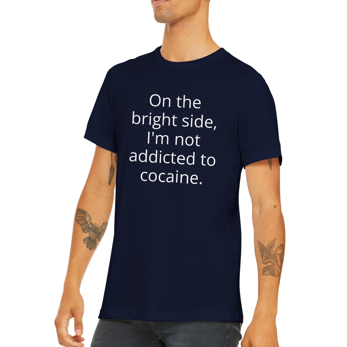 On the Bright Side Funny Mens Shirt