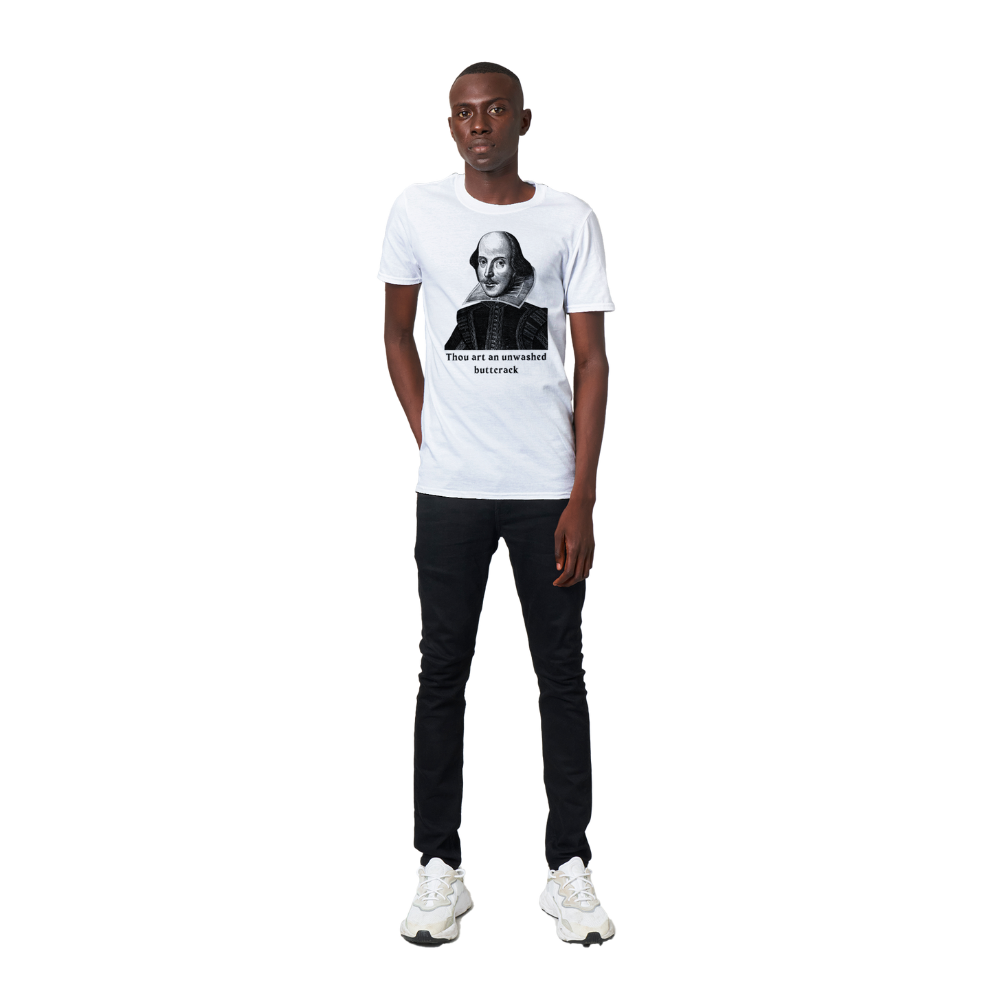 Thou art an unswashed buttcrack Funny Men's Shirt