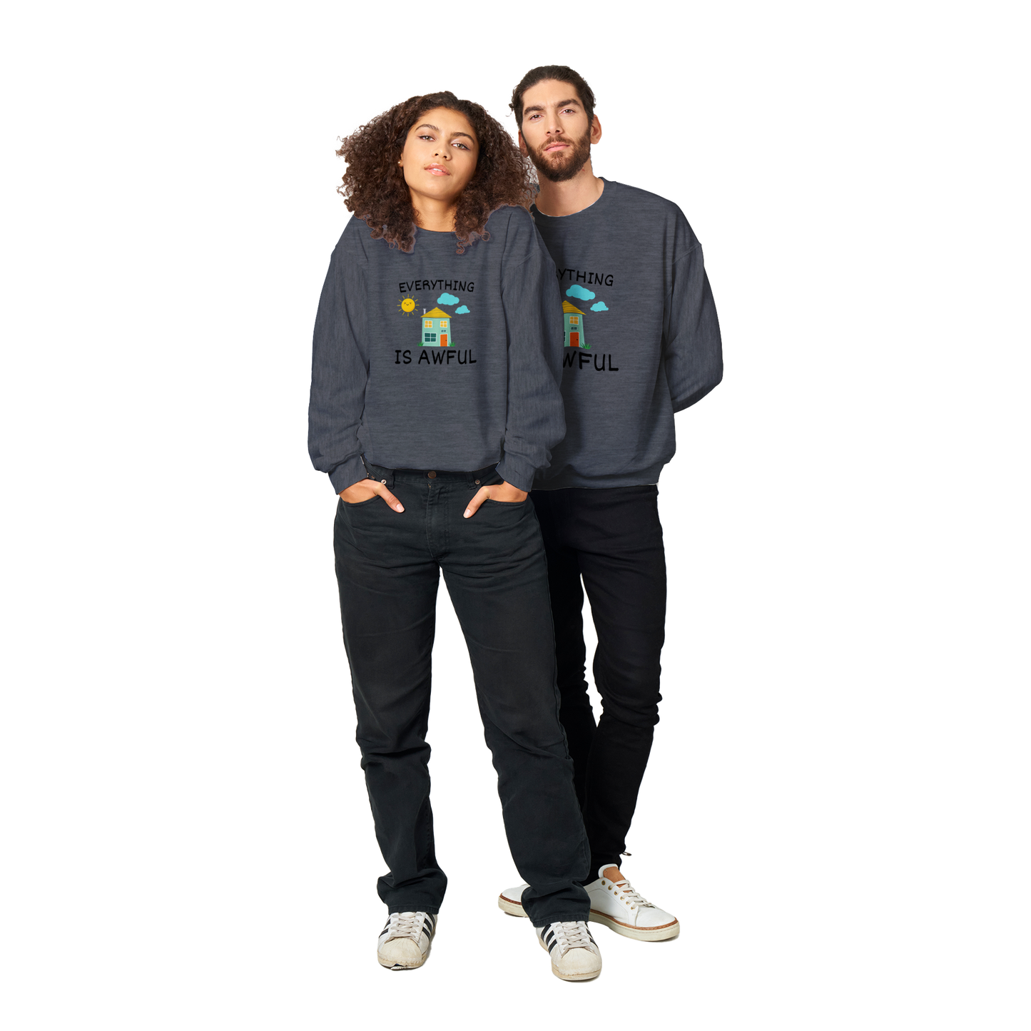 Everything is Awful - Classic Unisex Crewneck Sweatshirt