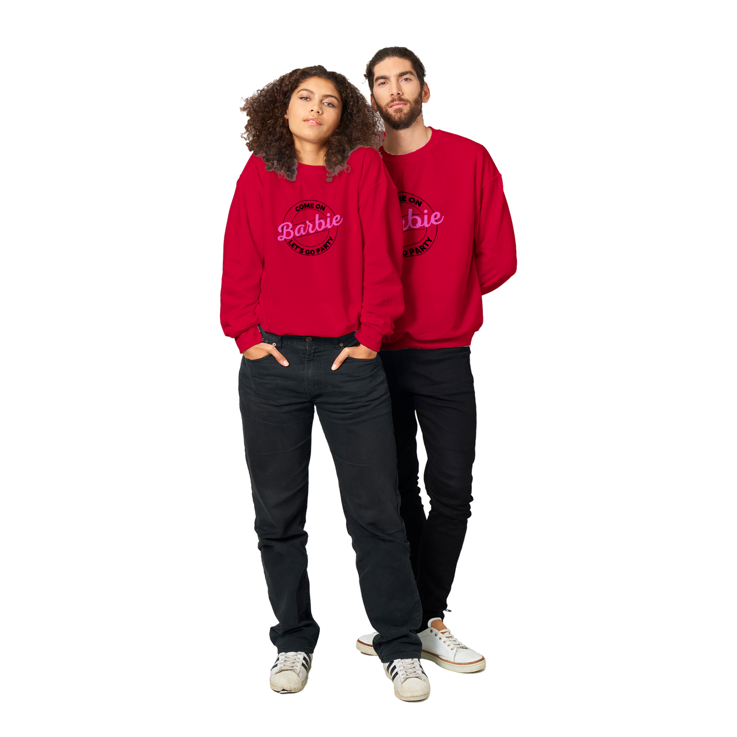Cmon Barbie Lets Go Party Come on Barbie - Classic Unisex Crewneck Sweatshirt