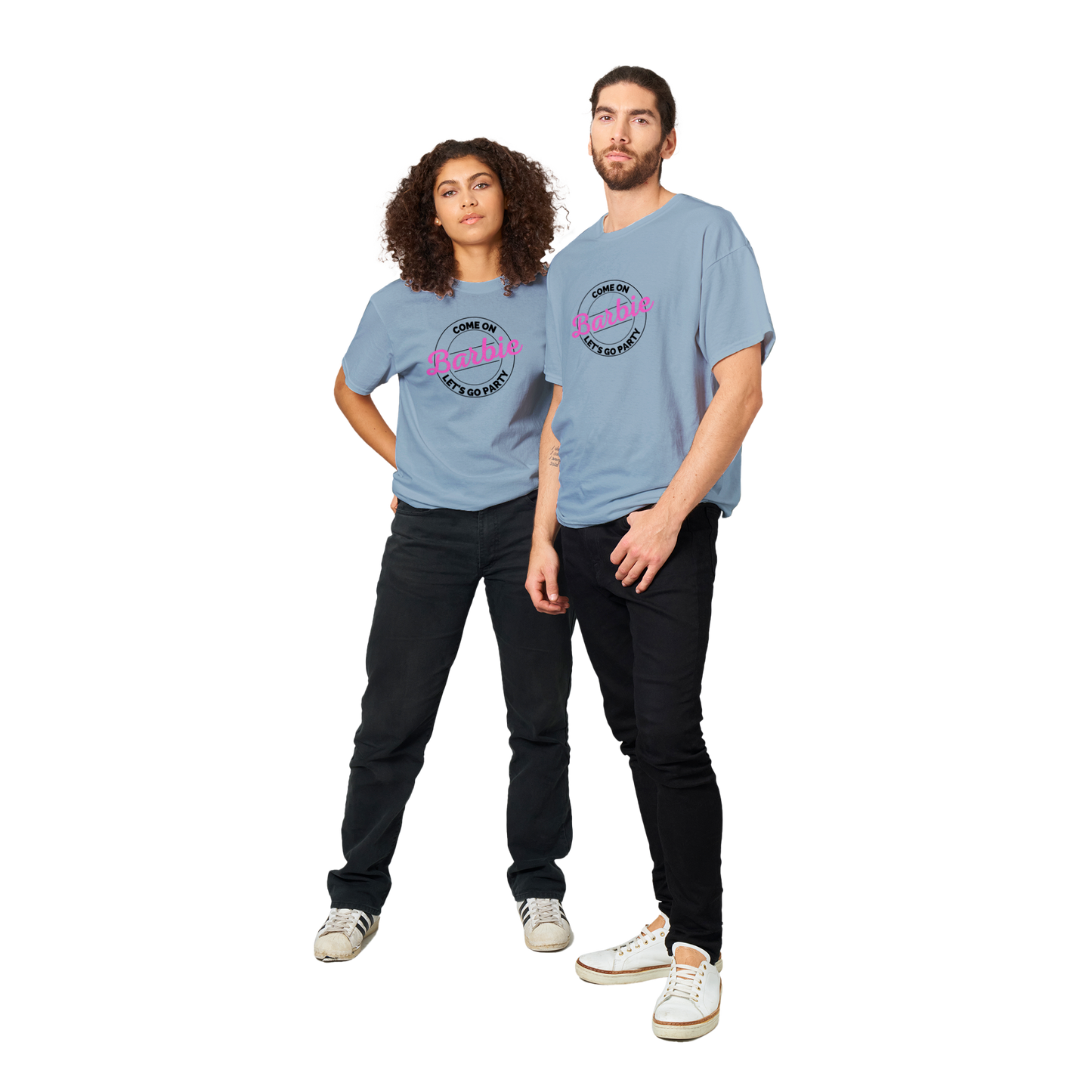 Cmon Barbie Lets Go Party Come on Barbie - Heavyweight Unisex Crewneck T-shirt