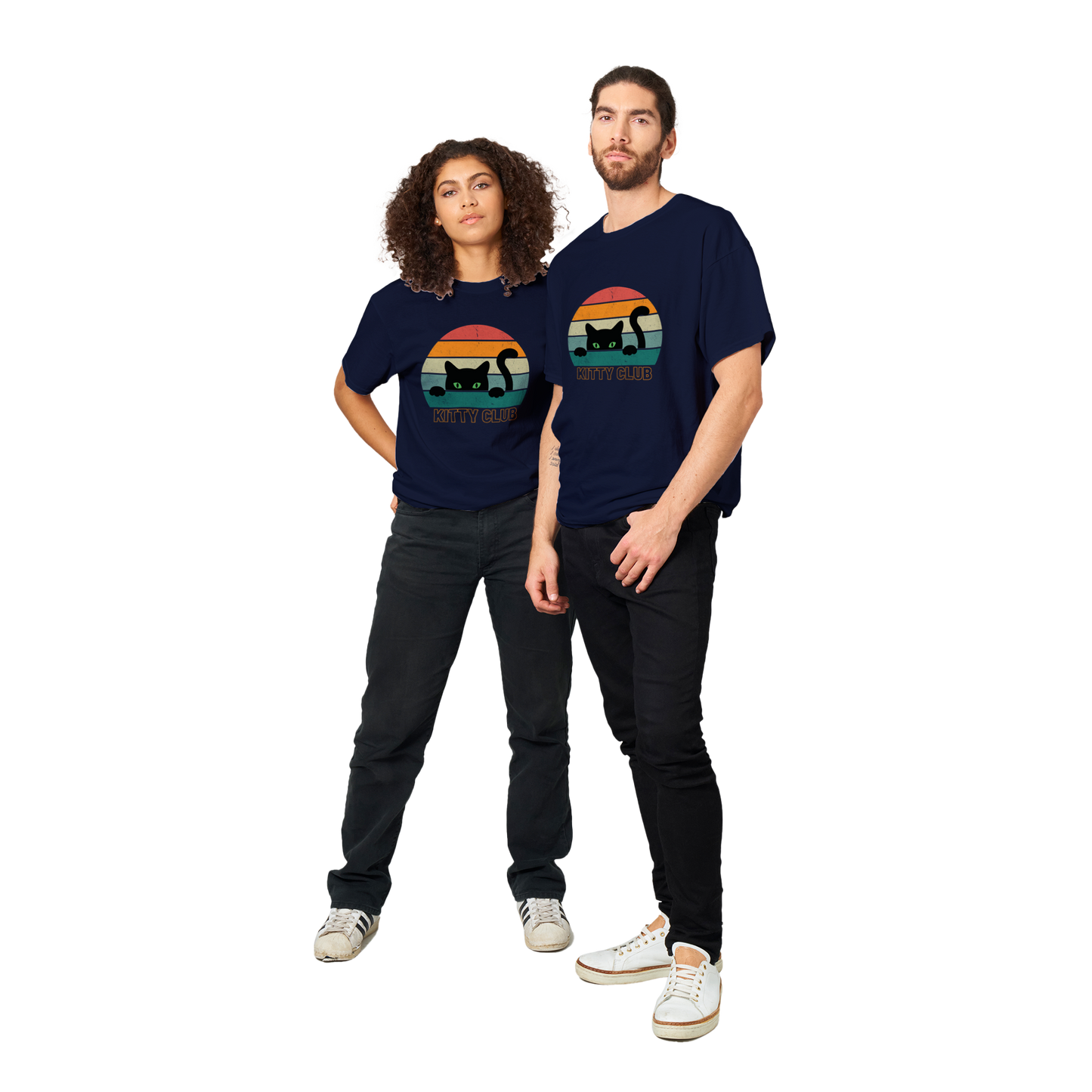 Kitty Club - Heavyweight Unisex Crewneck T-shirt