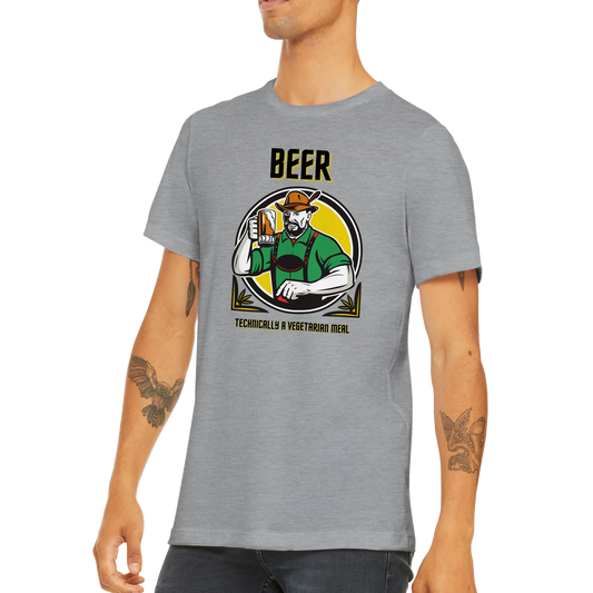 Beer - Technically a Vegetarian Meal Men's Shirt