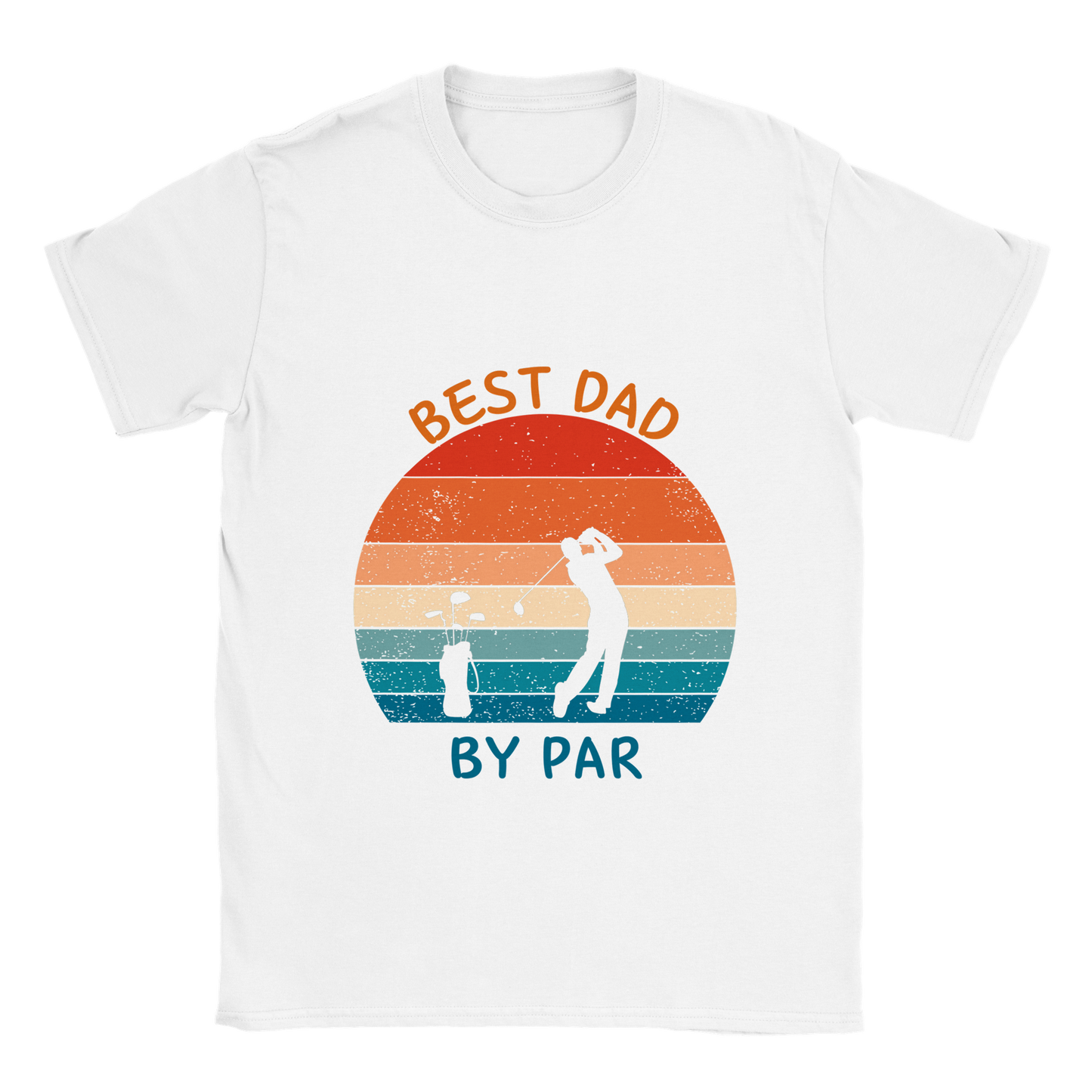 Best Dad By Par - Golfer Fathers Day T-Shirt