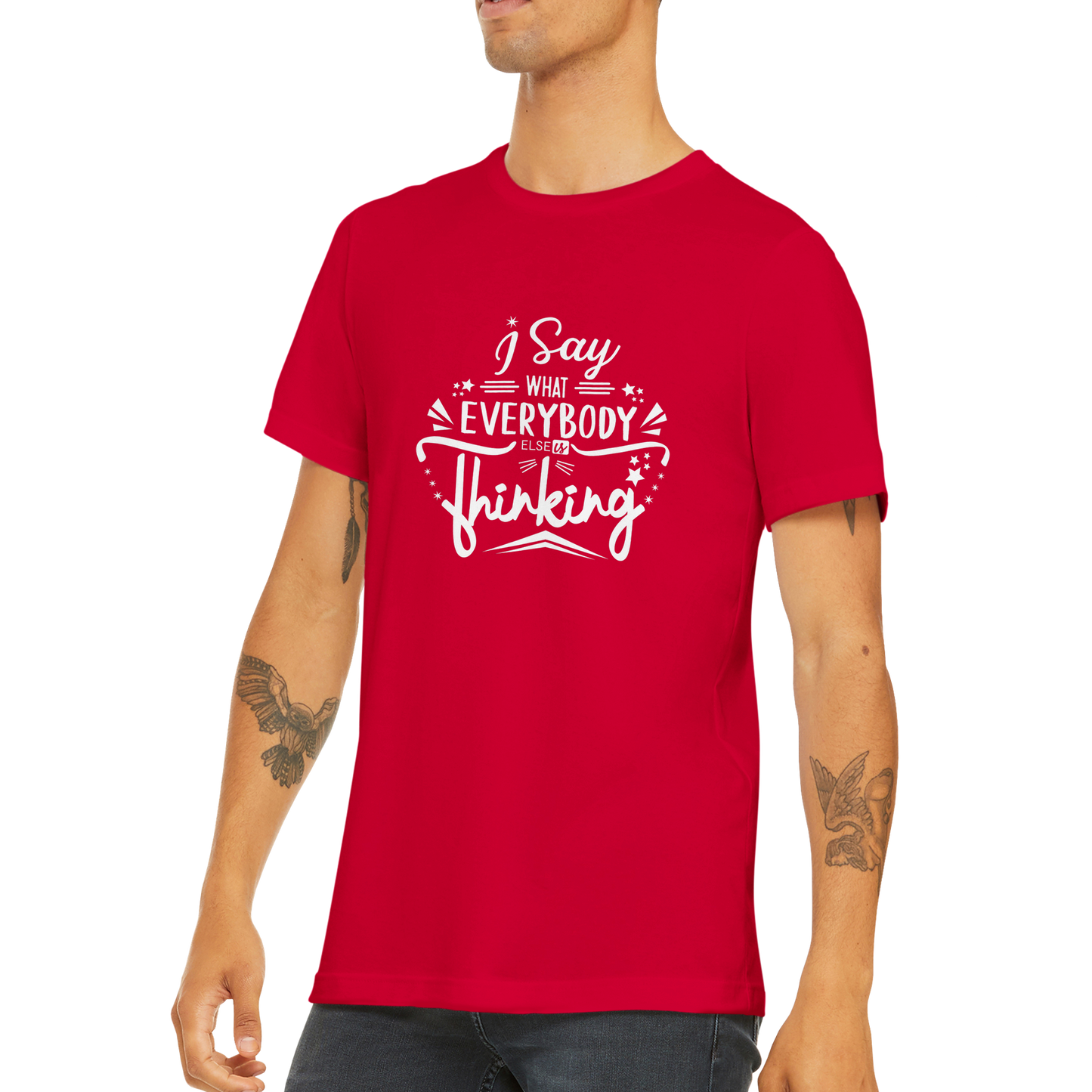 What Everyones Thinking Sarcasm Shirt - Classic Unisex Crewneck T-shirt
