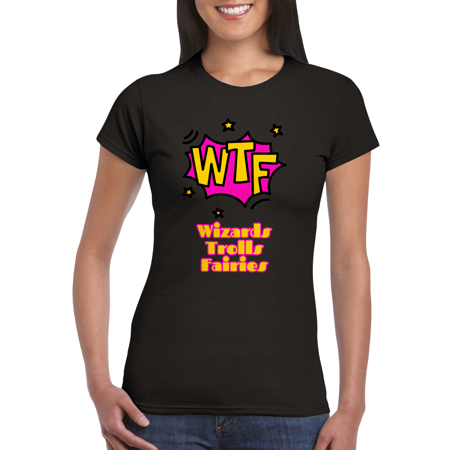 WTF Classic Womens Crewneck T-shirt