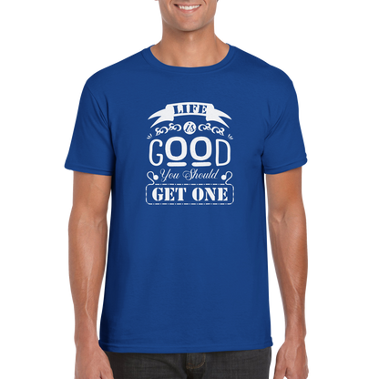 Life is Good Sarcasm Shirt - Classic Unisex Crewneck T-shirt