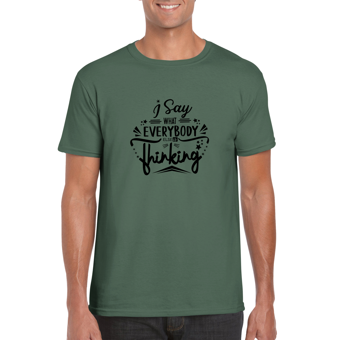 What Everyones Thinking Sarcasm Shirt - Classic Unisex Crewneck T-shirt