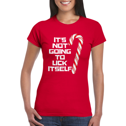 Not Goin to Lick Itself - Classic Womens Crewneck T-shirt