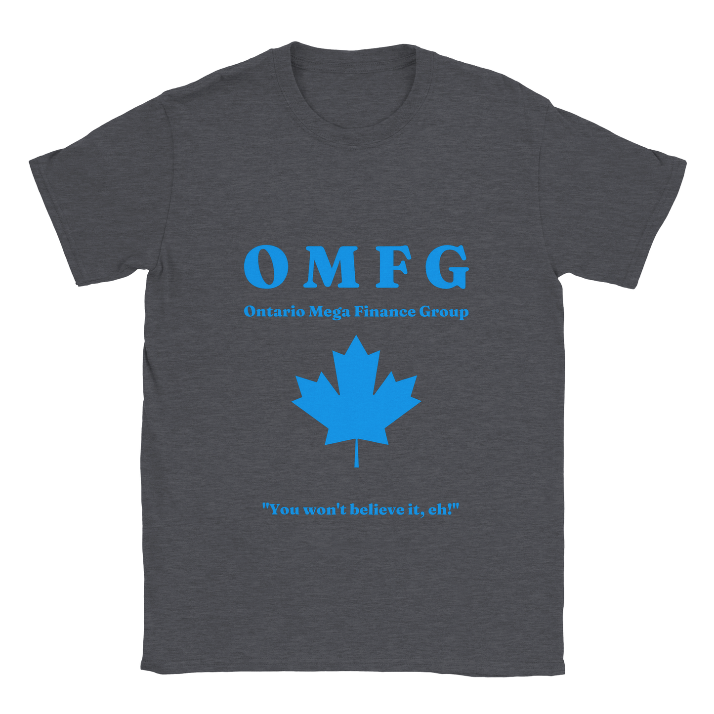 OMFG Ontario Mega Finance Group I.T. Crowd Roy Shirt