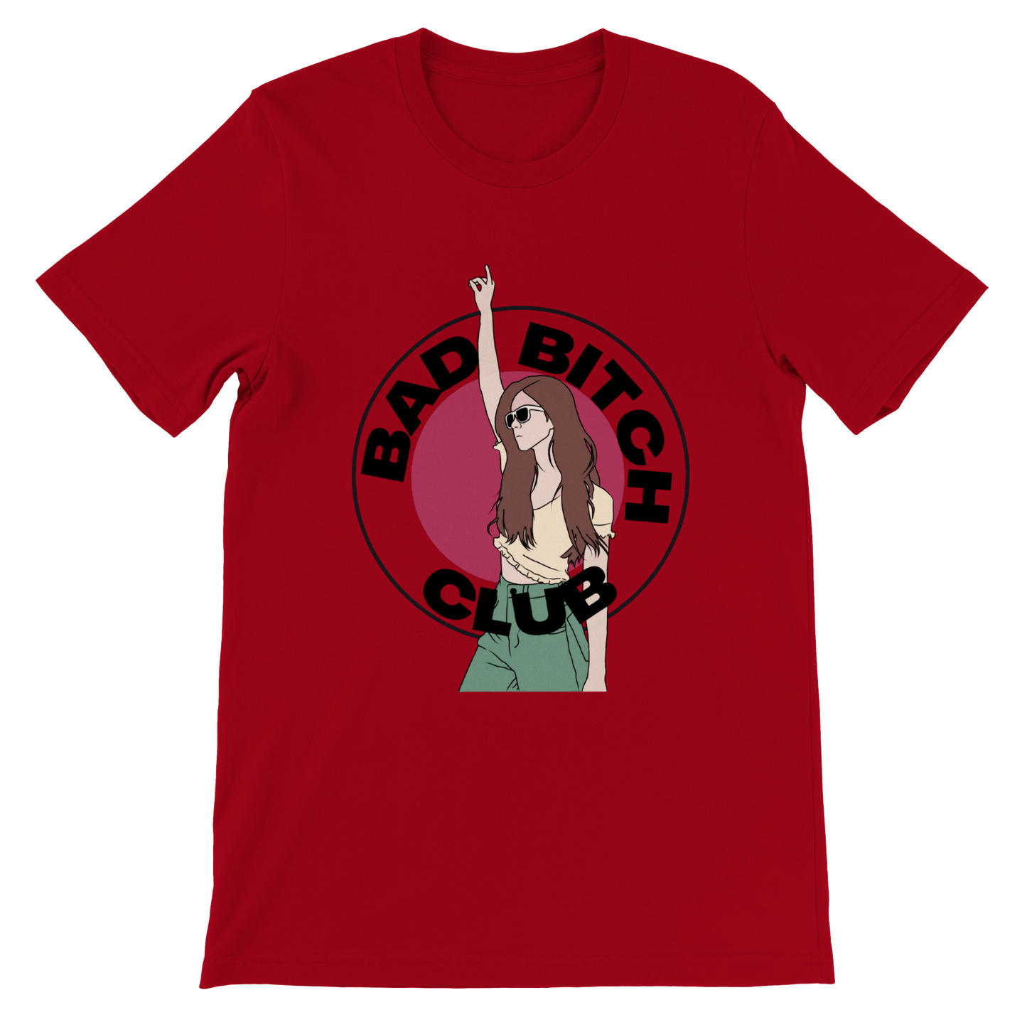Bad Bitch Club - Premium Unisex Crewneck T-shirt