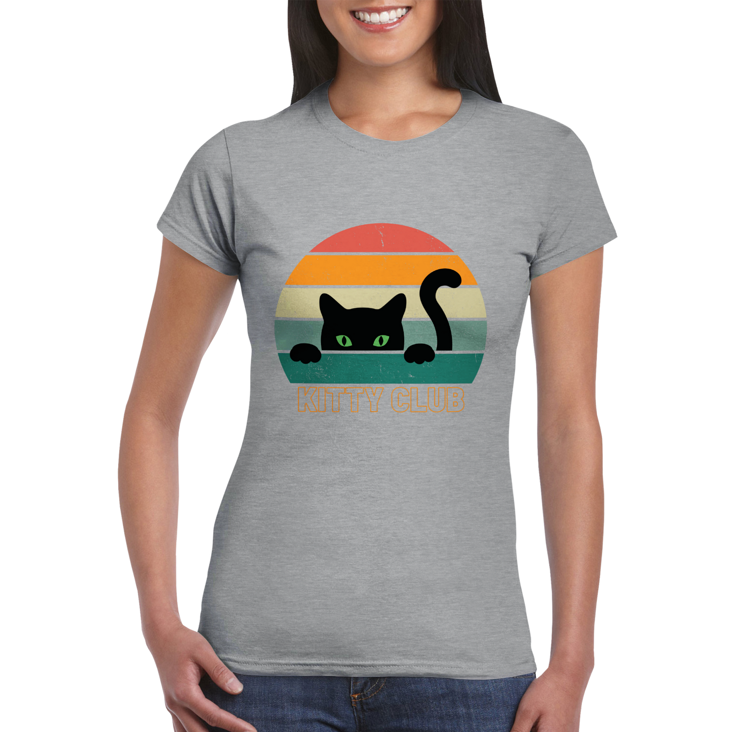 Kitty Club - Classic Womens Crewneck T-shirt