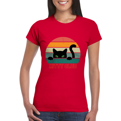 Kitty Club - Classic Womens Crewneck T-shirt