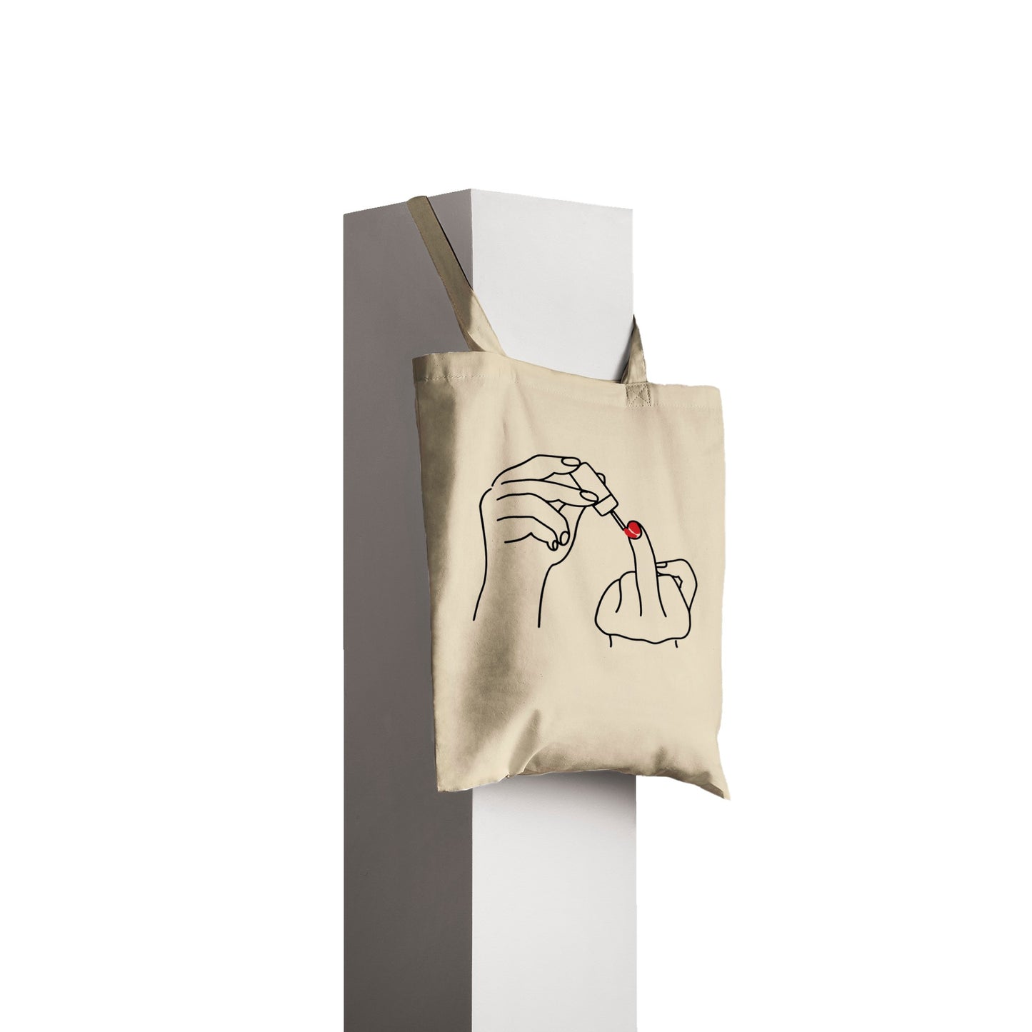 Ladylike Middle Finger - Classic Tote Bag