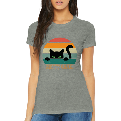 Kitty Club - Premium Womens Crewneck T-shirt