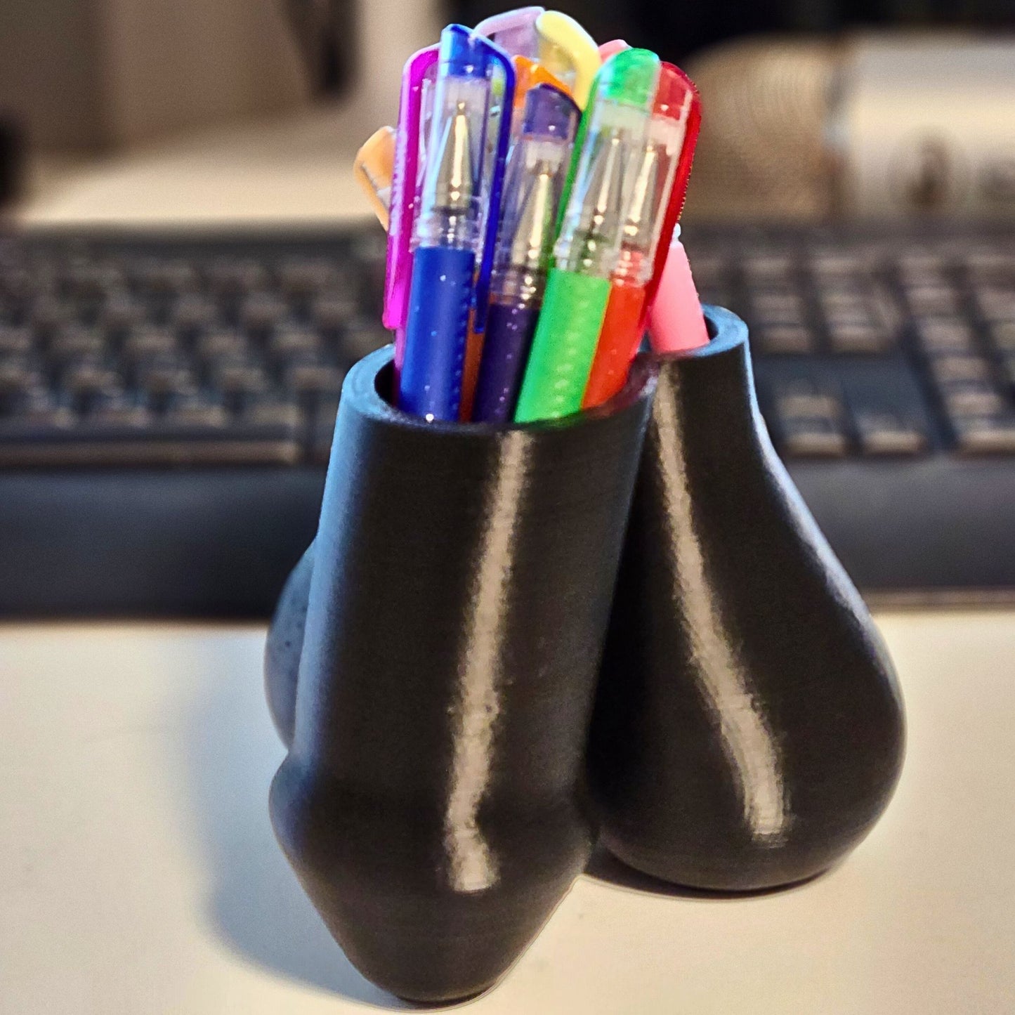 Cock 'n Balls Pen Holder