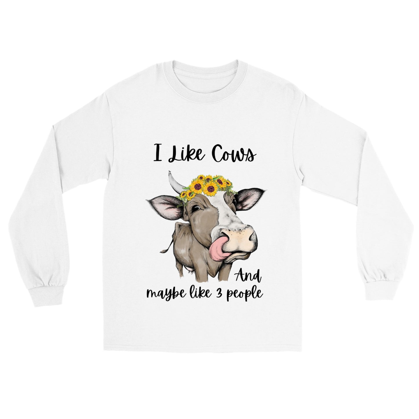 I Like Cows - Classic Unisex Longsleeve T-shirt