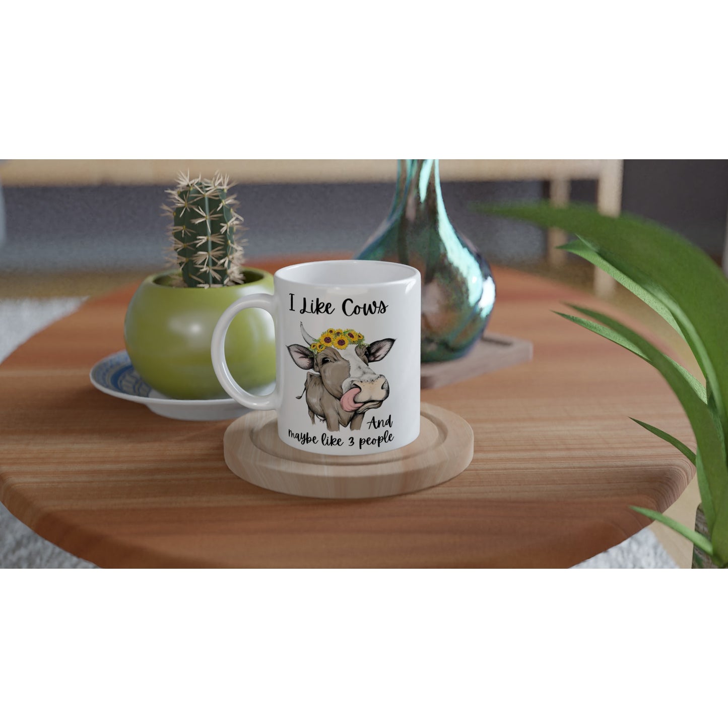 I Like Cows - White 11oz Ceramic Mug