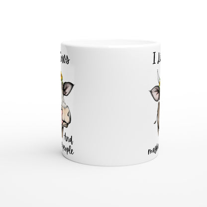 I Like Cows - White 11oz Ceramic Mug