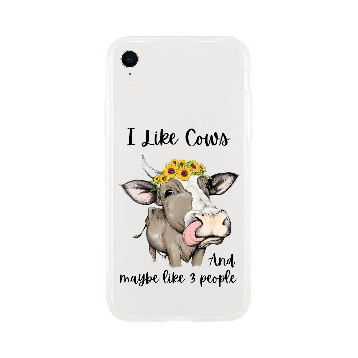 I Like Cows - Clear case