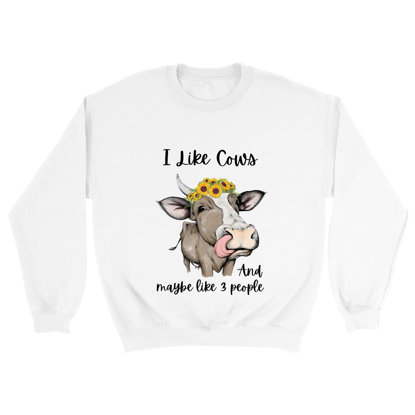 I Like Cows - Classic Unisex Crewneck Sweatshirt